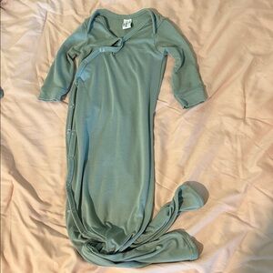Green Baby Knotted Sleep Gown